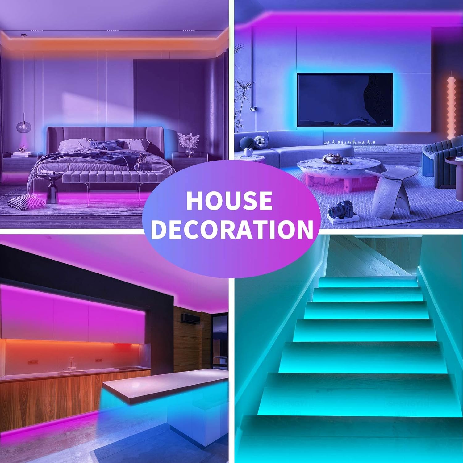 strip lighting decor