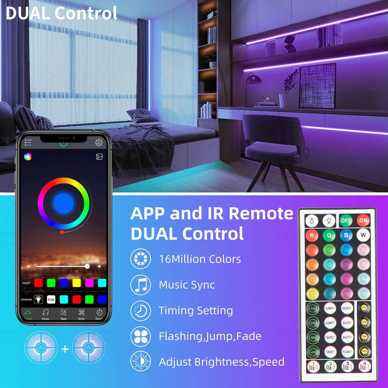 strip lighting remote